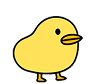 ひよこ（右向き）